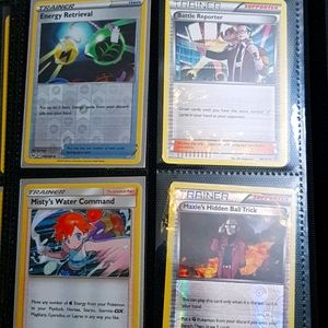 Trainer halo cards lot